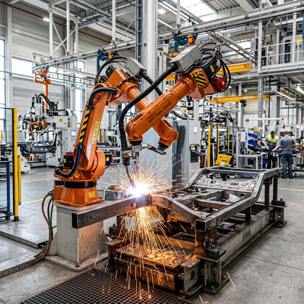 Galle Branch - MIG Robotic Welding Arm